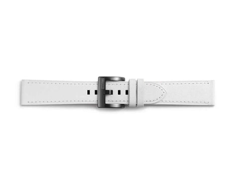 Samsung Classic Leather Strap White - Gear Sport
