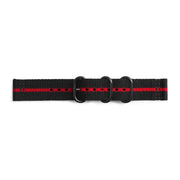 Samsung Premium Strap Black/Red - Gear Sport