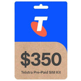 Telstra $350 Pre-Paid Sim Card - Starter Kit 12 Month Sim Card In Australia - Darrahopens