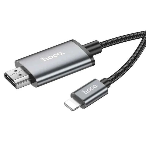 Hoco UA27 HD Cable iPad iPhone to HDMI - Grey In Australia - Darrahopens