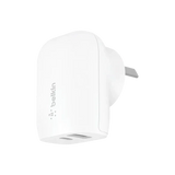 Belkin Dual PD Wall Charger with PPS 37W - iPhone|Andriod (1x USB-A + 1x USB-C) In Australia - Darrahopens