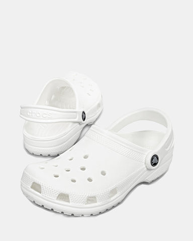 Classic Clog White Mens 6/Womens 8