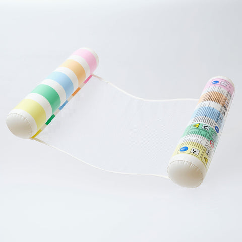 Pool Side Hammock Float Pastel