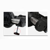 Indoor Bicycle Trainer Home Gym Exercise Foldable Parabolic Bike Training Fitness Cycling Stand W/ Front Support Pad