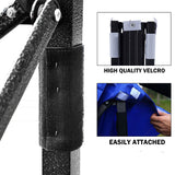 3x3m Pop Up Gazebo Outdoor Tent Folding Marquee Party Camping Market Canopy w/ Side Wall - blue