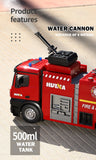 Huina 1:14 RC Fire Truck Toy Car Water Cannon Gun Construction Kids Toy