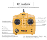 Huina 1/10 RC 8CH ForkLift Excavator Industrial Construction Engineering Vehicle Truck Kids Adult Toys alloy