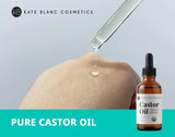 USDA Organic Castor Oil, Pure Cold Pressed, Hexane Free, from Kate Blanc