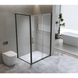 150mm Adjustable () Single Door Corner Sliding Glass - 2000x920mm