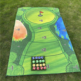 Casual Indoor Golf Putting Practice Set Golf Party Game Mats