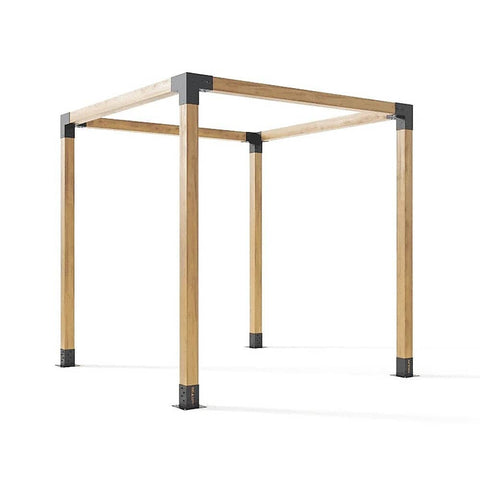 Roof Pergola Gazebo Shed Matte Black Steel Brackets DIY Kits