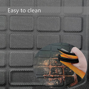 6 piece Car Y Floor Mats for Front and Rear Trunk Front Passenger and Driver Side