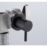 Bathroom Shower Bath Hot and Cold Mixer WATERMARK Certified in Black