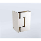 90cm Frameless Swing Bath Screen – Nickel Hardware with Stainless steel hinge for Modern Bathrooms In Australia - Darrahopens