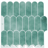 5pcs 3D Wall Stickers Self-adhesive Wallpaper Creative 3D Wallpaper Resistant High Temperature DIY Kitchen Waterproof Wallpaper For Bathroom