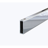 180cm Frameless Glass Sliding Shower Door – With Chrome Rail and Wall Channel for Modern Bathrooms