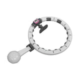 Weighted Hoola Hoop for Adults Weight Loss Exercise 2 in 1 Abdomen Massage Fitness