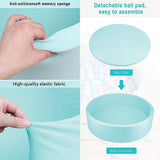 Round Ball Pit Playpen Enclosure Blue