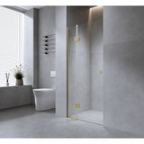 110cm Wall to Wall Frameless Shower Screen with Chrome - $519 Bundle