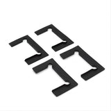 90x90cm Double Door Corner Shower with Nickel Channels and SS Hinges
