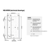 110x120cm Double Door Corner Shower – Nickel U-Brackets with Brass Hinges for Modern Bathrooms