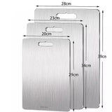 3 x 304SS Cutting Chopping Board Stainless Steel