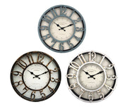 Bulk 10 Henry Plastic Wall Clock 30.4cm 3 Asst Col In Australia - Darrahopens