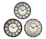 Bulk 10 Henry Plastic Wall Clock 30.4cm 3 Asst Col In Australia - Darrahopens