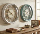 Bulk 8 Edward Plastic Wall Clock 40.5cm 2 Asst Col In Australia - Darrahopens
