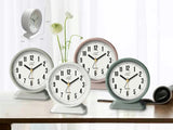Bulk 12 Round Table Clock 11.5x5.3x12.7cm 4 Asst In Australia - Darrahopens