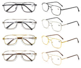 Bulk 24 Classic Metal Frame Reading Glasses +2.00 In Australia - Darrahopens