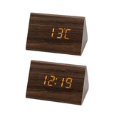 Bulk 12 Wfaux Woodgrain Led Clock Usb Plug 12x8cm In Australia - Darrahopens