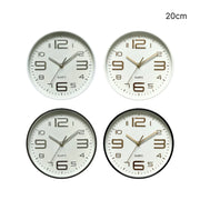 Bulk 12 Plastic Round Wall Clock 20cm 4 Asst In Australia - Darrahopens
