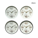 Bulk 12 Plastic Round Wall Clock 20cm 4 Asst In Australia - Darrahopens