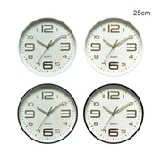 Bulk 12 Plastic Round Wall Clock 25cm 4 Asst In Australia - Darrahopens