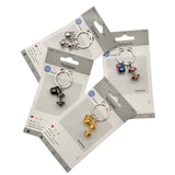 Bulk 24 Metal set2 Fitness Keyring 4 Asst In Australia - Darrahopens