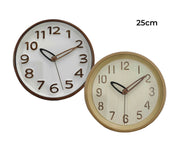 Bulk 12 Plastic Classic Round Wall Clock 2 Asst In Australia - Darrahopens