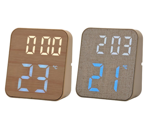 Bulk 8 Led Display Clock 16x6.5cm 2 Col In Australia - Darrahopens