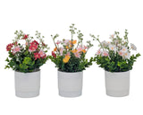 Artificial Daisy Flower Pot 25cm 3 Asst In Australia - Darrahopens