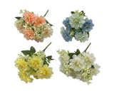 Bulk 24 Artificial Dahlias Flower Bunch 30cm 4 Asst In Australia - Darrahopens