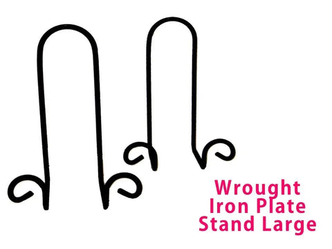 Bulk 24 Black Metal Plate(frame Stand) Large 27cm In Australia - Darrahopens