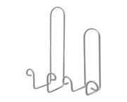 Bulk 24 White Metal Plate Holder Free Standing 20cm