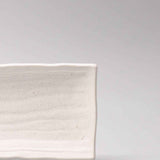 Plate Rectangular Sashimi 32cm Matte White Glaze
