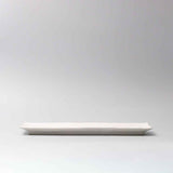 Plate Rectangular Sashimi 32cm Matte White Glaze