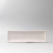 Plate Rectangular Sashimi 32cm Matte White Glaze