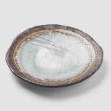 Dinner Plate Organic 27cm Akane Grey Glaze