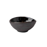 Bowl Small 10cm Metallic Black Glaze
