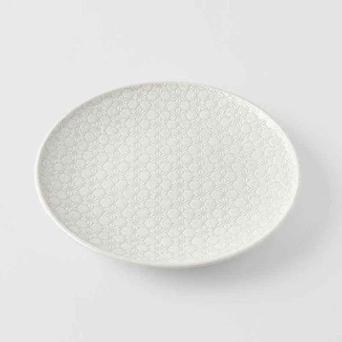 Dinner Plate 25.5cm White Star Glaze