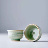 Sake Cup 35ml Celadon Glaze