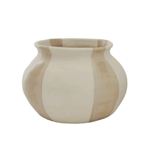 Bulk 6 Earthy Minimalism Ceramic Pot 17x17x13cmh In Australia - Darrahopens